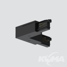Łącznik szyn kątowy zewnętrzny 16a-440v 50-60hz czarny